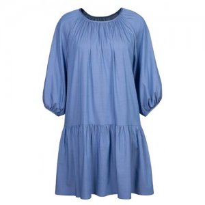 Летнее платье Mila Bezgerts 3286зп, размер 46-164. Цвет: голубой