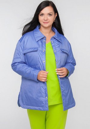 Куртка утепленная Limonti. Цвет: голубой