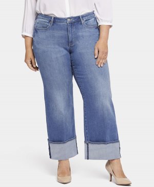 Широкие джинсы большого размера teresa NYDJ, мульти Nydj