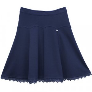 Школьная юбка , размер 140, синий BADI JUNIOR. Цвет: синий