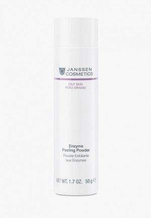 Пилинг для лица Janssen Cosmetics Ферментная очищающая пудра Enzyme Peeling Powder, 60 г. Цвет: белый