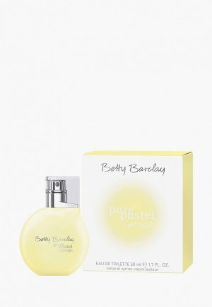 Туалетная вода Betty Barclay Pure Pastel Lemon, 50 мл. Цвет: прозрачный