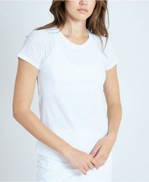 Женская футболка Performance с короткими рукавами L'Etoile Sport, белый L'Etoile Sport