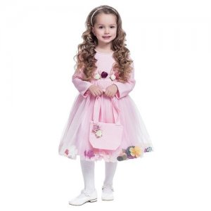 Платье, комплект, размер 2-3/92-98, розовый Cascatto. Цвет: розовый