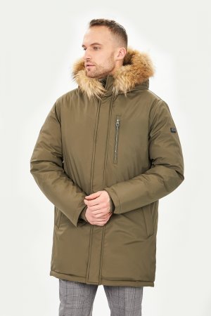 Куртка (Эко пух) baon. Цвет: зеленый