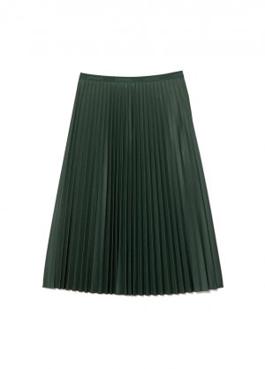 Зеленая женская юбка свободного кроя Lacoste