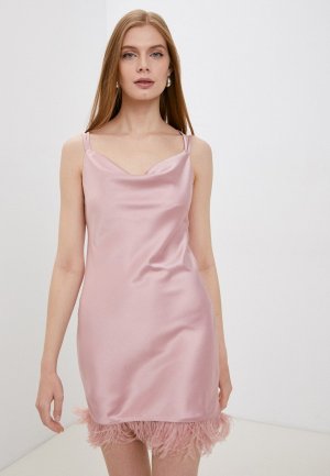 Платье Kira Plastinina. Цвет: розовый