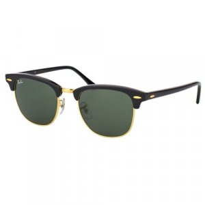 Солнцезащитные очки  RB 3016 W0365 W0365, черный, зеленый Ray-Ban. Цвет: черный/золотистый/зеленый/коричневый