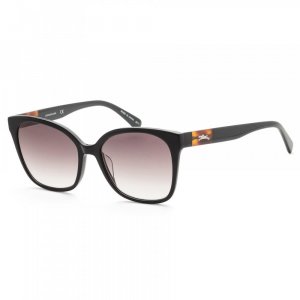 Черные женские солнцезащитные очки 55 мм Longchamp