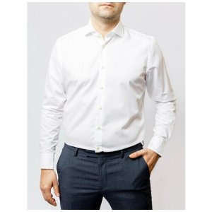 Мужская рубашка Pierre Cardin длинный рукав 08448/000/27245/9000 (08448/000/27245/9000 Размер 44). Цвет: белый