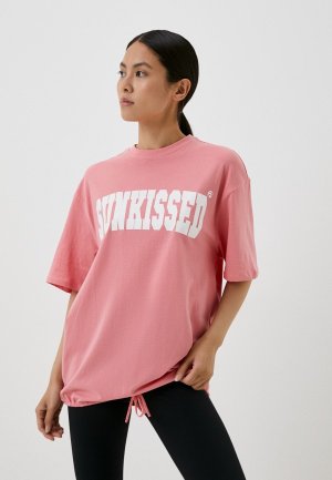 Футболка Oceansapart Vacay Shirt. Цвет: розовый