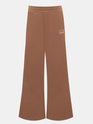 Спортивные брюки EA7 Emporio Armani. Цвет: коричневый