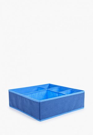 Короб для хранения Tete-a-Tete 40х40х13 см.. Цвет: синий