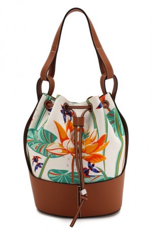 Сумка Balloon medium x Paulas Ibiza Loewe. Цвет: разноцветный