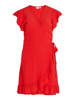 Летнее платье Vila VIFINI, красный