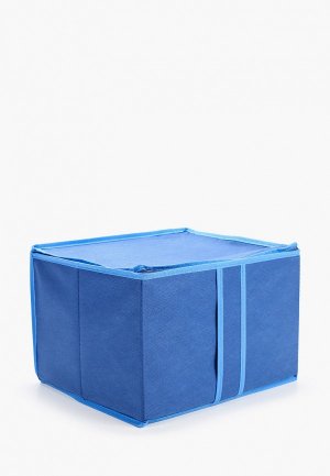Короб для хранения Tete-a-Tete Коробка стеллажей и антресолей. Цвет: синий