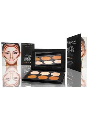 Bellapierre cosmetics TEP010 Компактная палитра для моделирования лица. Цвет: бежевый
