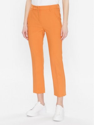 Тканевые брюки узкого кроя, оранжевый Weekend Max Mara