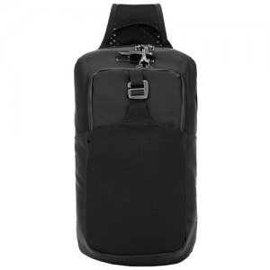 Однолямочный рюкзак Venturesafe X sling pack Черный Pacsafe. Цвет: черный