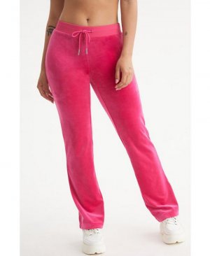 Женские велюровые спортивные брюки Og с большими блестками , цвет Free love Juicy Couture