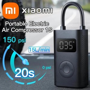 Оригинальный Mijia Inflator портативный умный цифровой датчик давления в шинах электрический насос для мотоцикла, автомобиля, футбола Xiaomi