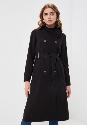 Пальто Karen Millen. Цвет: черный