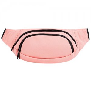 Сумка на пояс / SB-001-018 Сумка-кошелек 22x6x12 см розово-персиковый Street Bags. Цвет: оранжевый/розовый