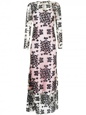 Платье Cavalleri с пайетками Macgraw. Цвет: розовый
