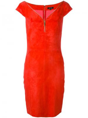 Zip up dress Jitrois. Цвет: красный