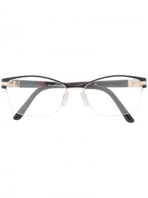 Rectangular shaped glasses Cazal. Цвет: коричневый