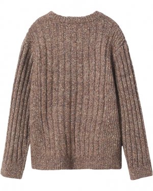 Свитер Chelsea Sweater, коричневый Mango