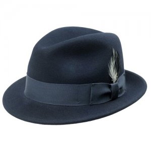 Шляпа , размер 62/63, синий Bailey. Цвет: синий