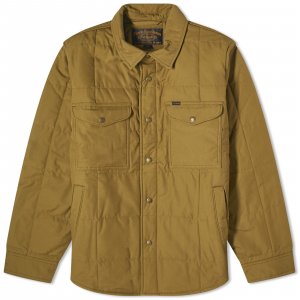 Куртка Cover Cloth Quilted Shirt, цвет Olive Drab Filson