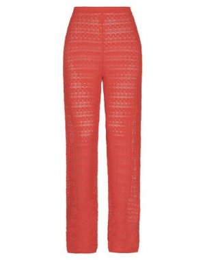 Повседневные брюки ANNA SUI. Цвет: оранжевый