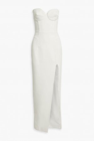 Креповое платье Pernille без бретелек , цвет Off-white Nicholas