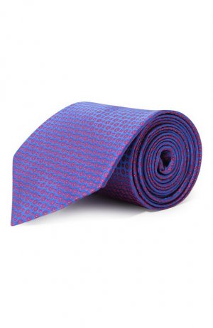 Шелковый галстук Stefano Ricci. Цвет: фиолетовый