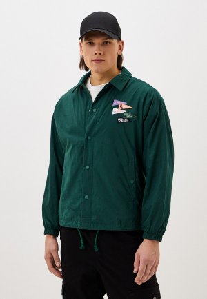 Ветровка Li-Ning Jacket. Цвет: зеленый