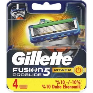 Набор сменных лезвий Fusion Proglide Power из 4 7702018085576 Gillette