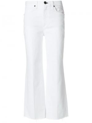 Укороченные брюки со стрелками Rag & Bone. Цвет: белый
