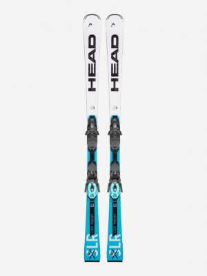 Горные лыжи WC Rebels e.SLR + крепления PR 11 GW, Голубой Head. Цвет: голубой