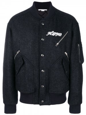 Классическая куртка-бомбер Stella McCartney. Цвет: синий