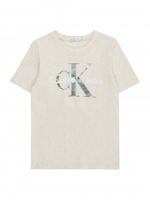 Рубашка , пестрый бежевый Calvin Klein