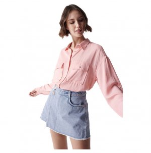 Рубашка Lyocell, розовый Salsa Jeans