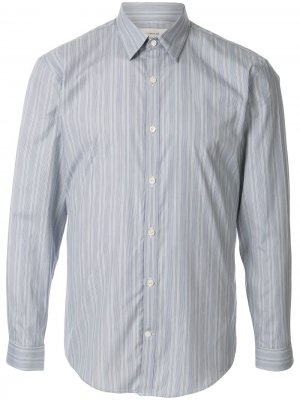 Полосатая рубашка с длинными рукавами Cerruti 1881. Цвет: серый