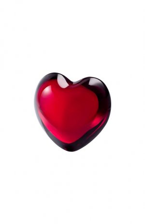 Статуэтка Coeur Cupids Heart Baccarat. Цвет: красный