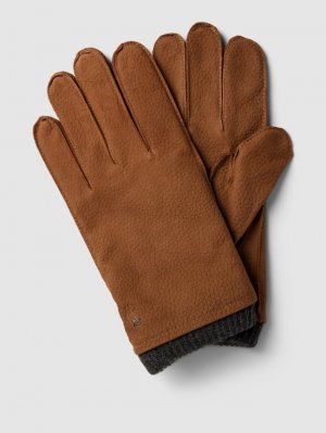 Кожаные перчатки , коньячный цвет Polo Ralph Lauren