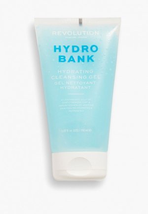 Гель для умывания Revolution Skincare Увлажняющий, Hydro Bank Hydrating Cleansing Gel, 150 мл. Цвет: прозрачный