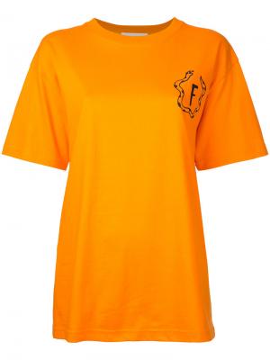 Printed T-shirt G.V.G.V.Flat. Цвет: жёлтый и оранжевый