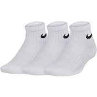 Носки до щиколотки с амортизацией для школьников Everyday (3 пары) - Белый Nike