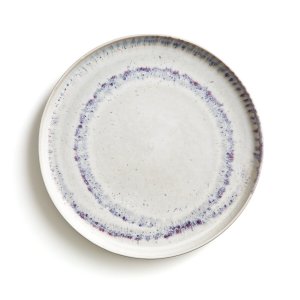 Комплект из четырех тарелок LaRedoute. Цвет: белый